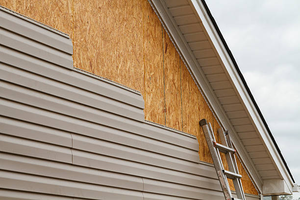 Professional Siding Inspection technician working in Owensville, IN